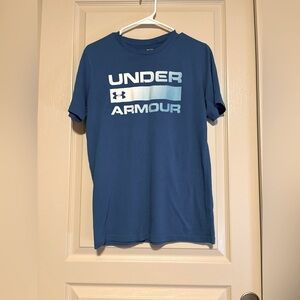 Under Armour Men's Short Sleeve Tee in Blue Size Small